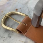 CEINTURE fauve 34 mm