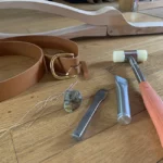 CEINTURE fauve 34 mm