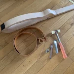CEINTURE fauve 34 mm