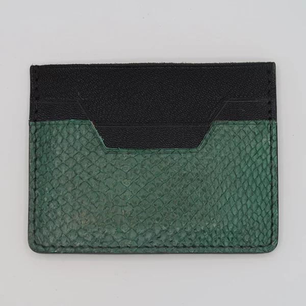 Le PORTE-CARTES vert foncé