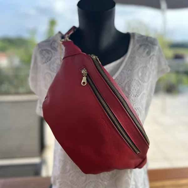 Sac BANANE rouge