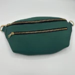 Sac BANANE vert grainé
