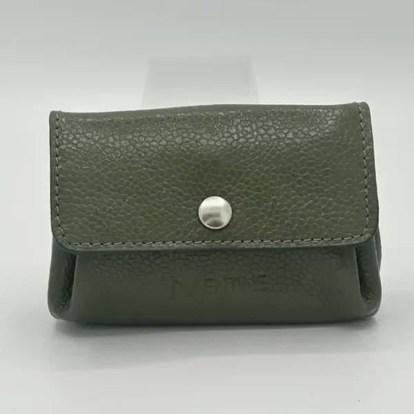 Porte-monnaie L'ESSENTIEL kaki satiné