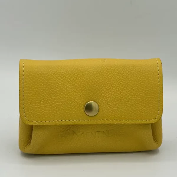 Porte-monnaie L'ESSENTIEL jaune poussin