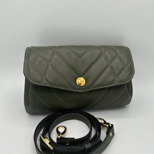 Sac Le PETIT ESSENTIEL matelassé kaki